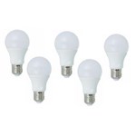 Ficha técnica e caractérísticas do produto Kit com 5 Lâmpadas Bulbo LED 12w Branco Frio Bivolt