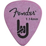 Ficha técnica e caractérísticas do produto Kit com 72 Palhetas Rock-On Touring Pick 1.14 Extra Grossa Lilás Fender