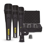 Ficha técnica e caractérísticas do produto Kit com 3 Microfones Profissionais SKP Pro 33K