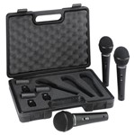 Ficha técnica e caractérísticas do produto Kit com 3 Microfones Xm1800s - Behringer