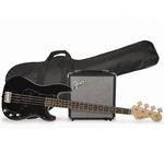 Ficha técnica e caractérísticas do produto Kit Contrabaixo Fender 037 1982 - Squier Affinity Pj Bass Rumble 15 Black