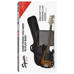 Ficha técnica e caractérísticas do produto Kit Contrabaixo Fender Squier Affinity Pj Bass + Rumble 15 032 - Brown Sunb