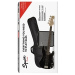 Ficha técnica e caractérísticas do produto Kit Contrabaixo Fender Squier Affinity Pj Bass + Rumble 15 006 - Black