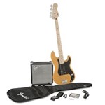 Ficha técnica e caractérísticas do produto Kit Contrabaixo Fender Squier Affinity Precision Bass Rumble 15 Butterscotch