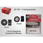 Ficha técnica e caractérísticas do produto Kit Correia Dentada Gates KS707 Renault Duster 1.6 16V 2012 em diante