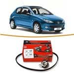 Ficha técnica e caractérísticas do produto Kit Correia Dentada Peugeot 206 1.4 8v 2003 A 2017