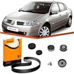 Ficha técnica e caractérísticas do produto Kit Correia Dentada Renault Megane 2000 a 2012 Contitech