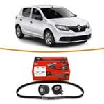 Ficha técnica e caractérísticas do produto Kit Correia Dentada Renault Sandero 1.6 165V 2007 a 2017