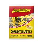 Ficha técnica e caractérísticas do produto Kit Corrente Plástica Amarela e Preta Juntalider - com 25 Unidades