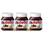 Ficha técnica e caractérísticas do produto Kit Creme de Avelã Nutella 140g - Ferrero - C/3