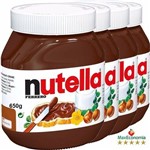 Ficha técnica e caractérísticas do produto Kit Creme de Avelã Nutella 140g - Ferrero - C/4