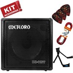 Kit Cubo Amplificador Baixo Ultrabass Bx200 250w Meteoro + Acessórios