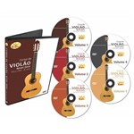 Kit Curso de Violão Dvds Nível Zero Felipe Dias 5 Volumes Edon