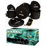 Ficha técnica e caractérísticas do produto Kit de Bags Rockbag Rb22902b Fusion com 7 Peças para Bateria com Bags para Tambores, Pratos e Caixa