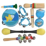 Ficha técnica e caractérísticas do produto Kit de Instrumentos de Brinquedo de Percussão Musical