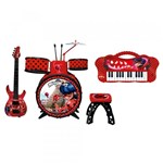 Ficha técnica e caractérísticas do produto Kit de Instrumentos Musicais - Miraculous - Bandinha da Ladybug - Fun