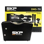 Ficha técnica e caractérísticas do produto Kit de Microfone Condensador SKP P/ Bateria 7 Peças DMS7-II