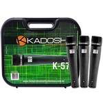 Ficha técnica e caractérísticas do produto Kit de Microfone KADOSH K57