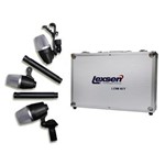 Kit de Microfone Lexsen LDM Kit C/ 5 Microfones P/ Bateria