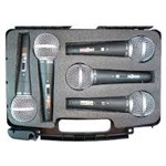 Ficha técnica e caractérísticas do produto Kit de Microfones Ht-48 Vocal (5 Peças) com Chave - Csr