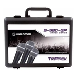Ficha técnica e caractérísticas do produto Kit De 3 Microfones Waldman S-580 Tripack