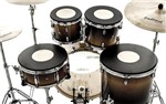 Ficha técnica e caractérísticas do produto Kit de Pad Nevada Drums 10,12,14,14 BN