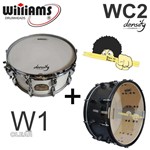 Ficha técnica e caractérísticas do produto Kit de Peles Williams para Caixa 14 - Density WC2(Batedeira) e W1(Resposta)