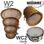 Ficha técnica e caractérísticas do produto Kit de Peles Williams - Target W2 Duplo Filme Clear (10/12/14/20) e Density WC2 14