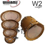 Ficha técnica e caractérísticas do produto Kit de Peles Williams - Target W2 Duplo Filme Clear (10/12/14/20)