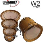Ficha técnica e caractérísticas do produto Kit de Peles Williams - Target W2 Duplo Filme Clear (10/12/14/22)
