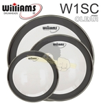 Ficha técnica e caractérísticas do produto Kit de Peles Williams – W1SC Filme simples clear c/ anel abafador (10/12/16)