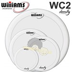 Ficha técnica e caractérísticas do produto Kit de Peles Williams - WC2 Filme Duplo Coated (10″/12″/14″/22″)