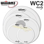 Ficha técnica e caractérísticas do produto Kit de Peles Williams - WC2 Filme Duplo Coated (10"/12"/14"/16"/20")