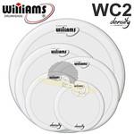Ficha técnica e caractérísticas do produto Kit de Peles Williams - WC2 Filme Duplo Coated (10"/12"/14"/16"/22")