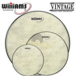 Ficha técnica e caractérísticas do produto Kit de Peles Williams - WVT1 Vintage Filme Simples (10″/12″/14″)