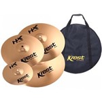 Ficha técnica e caractérísticas do produto Kit de Pratos Krest HX Series Set C/ Bag
