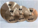 Ficha técnica e caractérísticas do produto Kit de Pratos Krest Modelo Tz 14/16/20 Liga B8 + Bag