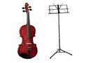 Ficha técnica e caractérísticas do produto Kit de Violino Eagle 4/4 Rajado Modelo VE144