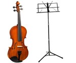 Ficha técnica e caractérísticas do produto Kit de Violino Vogga VON112N 1/2 Breu Estante e Arco