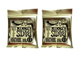 Ficha técnica e caractérísticas do produto Kit 2 Enc Ernie Ball Mammoth Slinky Guitarra .012/.062 2214