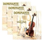 Ficha técnica e caractérísticas do produto Kit 3 Encordoamento Cordas Violino Dominante Orchestral 89