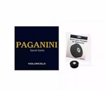 Kit Encordoamento Paganini Violoncelo com Apoio para Espigão