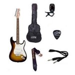 Ficha técnica e caractérísticas do produto KIT Guitarra Giannini G-100 Sunburst