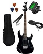 Ficha técnica e caractérísticas do produto Kit Guitarra Ibanez GRX20 com Afinador, Bag, Correia, Cabo e Palhetas