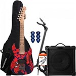 Ficha técnica e caractérísticas do produto Kit Guitarra Infantil Marvel Spider-Man