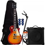 Ficha técnica e caractérísticas do produto Kit Guitarra Les Paul LPS-230 Cherry Sun
