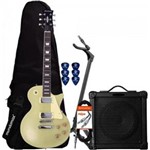 Ficha técnica e caractérísticas do produto Kit Guitarra Les Paul LPS-230 Gold STRIN