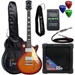Ficha técnica e caractérísticas do produto Kit Guitarra Les Paul Nashville Shelter + Cubo + Afinador + Acessórios