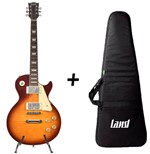 Ficha técnica e caractérísticas do produto Kit Guitarra Les Paul Profissional Cherry Sunburst L-t3cs-capa - Vogga