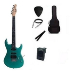 Ficha técnica e caractérísticas do produto Kit Guitarra Memphis By Tagima MG260 SurfGreen